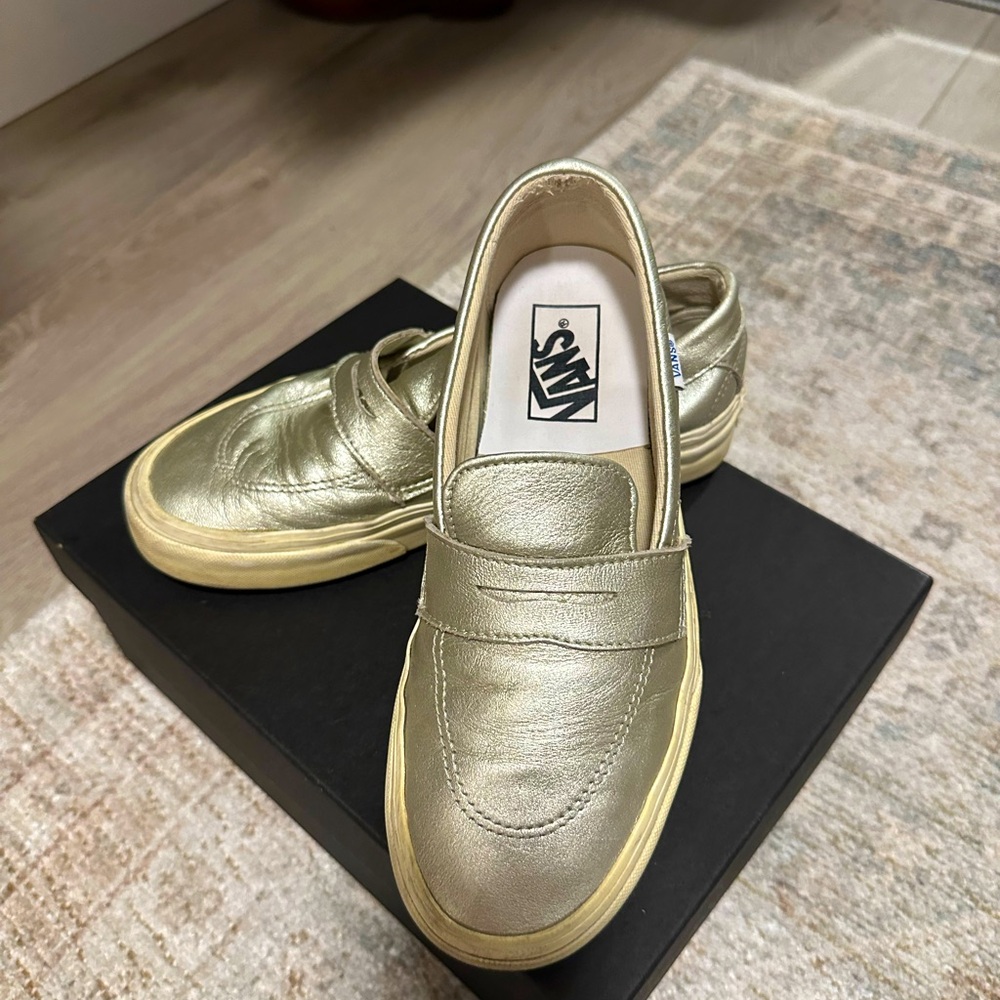 Vans style 53 soft leather shoe